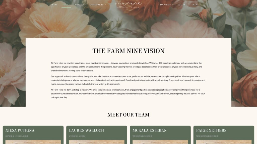 Farm Nine About Sample